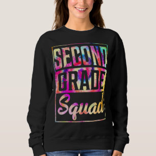 Sudadera Maestra De Escuadrón De Segundo Grado De Tie Dye P