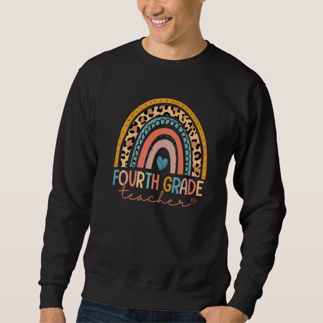 Sudadera Maestra de niñas de cuarto grado 4to grado Squad a (Anverso)
