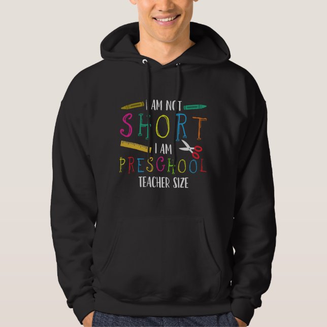 Sudadera Maestra de preescolar Maestra de pre-K (Anverso)