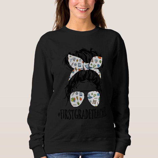 Sudadera Maestra de primer grado (Anverso)