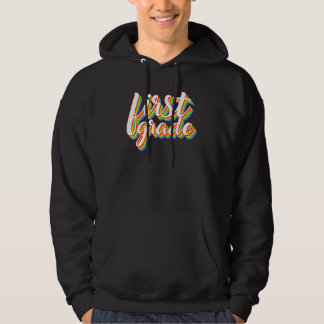 Sudadera Maestra de Primer Grado Retro Vintage Maestro de 1