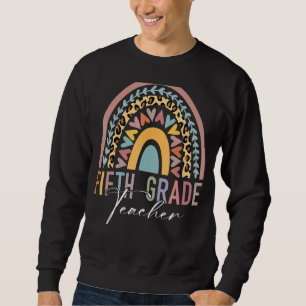Sudadera Maestra de quinto grado Enseña de quinto grado Boh