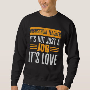 Sudadera Maestra De Secundaria No Es Solo Un Trabajo Que Se