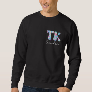 Sudadera Maestra de TK Groovy regresa a la escuela educativ