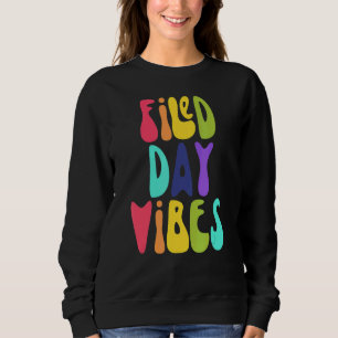 Sudadera Maestra De Vibes En El Día De Los Escolares El Día