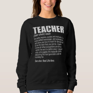 Sudadera Maestra Definición Nueva Escuela Educadora C