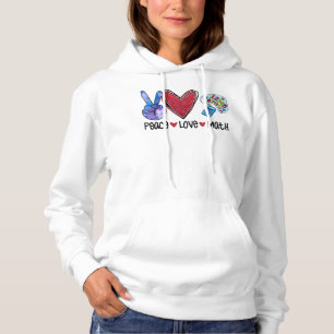 Sudadera Maestra divertida de Peace Love Math