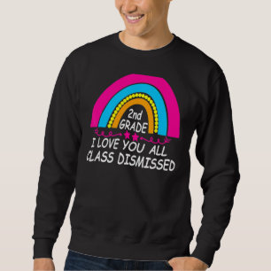 Sudadera Maestra I Love All Class Despedida El Día Pasado O