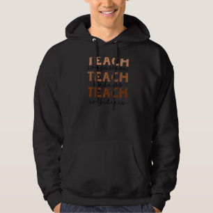 Sudadera Maestra Inspiradora Melanin Shade Afro P