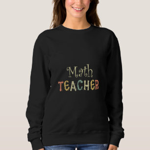Sudadera Maestra Matemática Matemática Matemática Número de