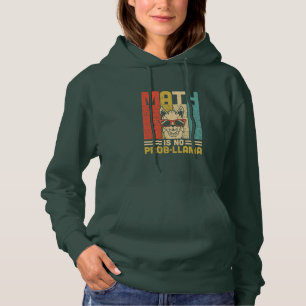 Sudadera Maestra Matemática No Es Problema