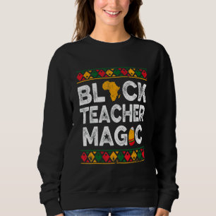 Sudadera Maestra negra magia africana Melanin historia negr