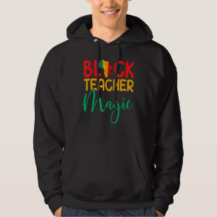 Sudadera Maestra negra magia afroamericana Melanin te