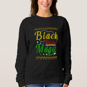 Sudadera Maestra Negra Magia Mes de Historia Negra Educador