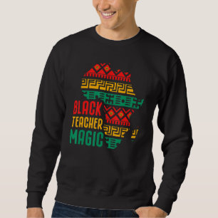 Sudadera Maestra negra mágica Mes de historia negra América