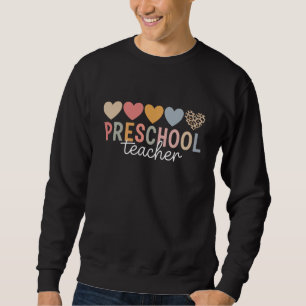 Sudadera Maestra Preescolar De Vuelta a la Escuela 