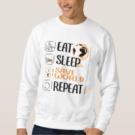 Sudadera Maestra salva al mundo. Escuela, lección, enseñanz