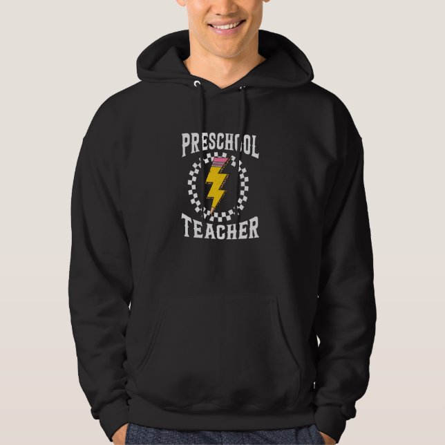 Sudadera Maestras de preescolar cutan a profesoras retro (Anverso)
