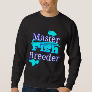 Sudadera Maestría Acuario Pescador Pescado Tanque Pleco Cic