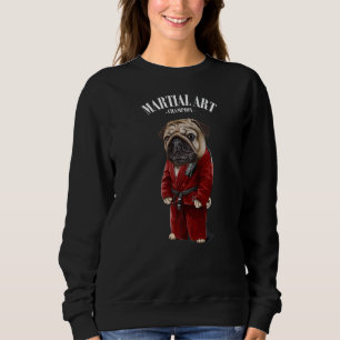 Sudadera Maestría De Judo Karate En Judogi Rojo 1