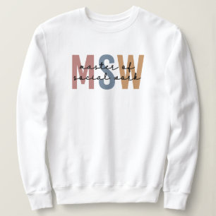 Sudadera Maestría en Obra Social Graduación Retro