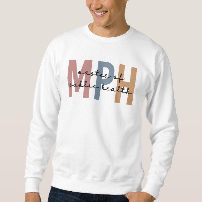 Sudadera Maestría en Salud Pública del Ministerio de Salud  (Anverso)
