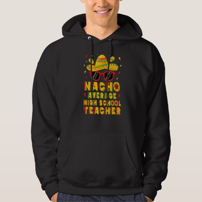 Sudadera Maestría media de Nacho Cinco De Mayo (Anverso)