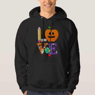 Sudadera Maestro Amor Manzana Cara de Espanto  Profesor Hal
