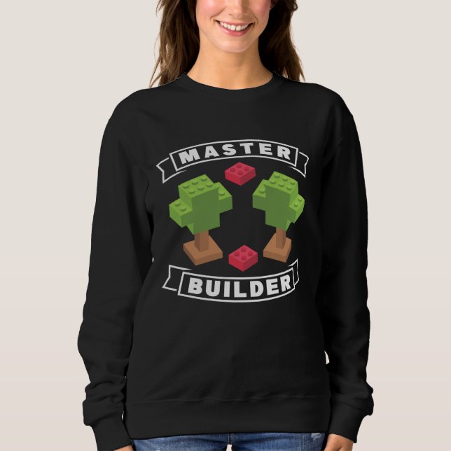 Sudadera Maestro Constructor de Bloques (Anverso)