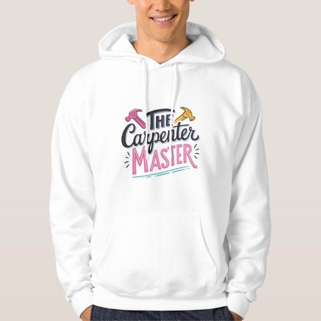 Sudadera maestro de carpintería (Anverso)