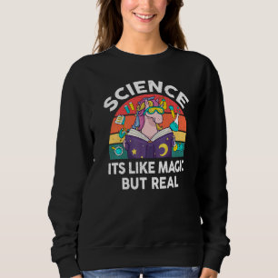 Sudadera Maestro de Ciencias La Ciencia Como Magia Pero Re