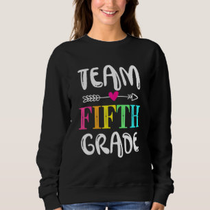 Sudadera Maestro de equipo de quinto grado Quinto grado de