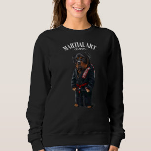 Sudadera Maestro de Judo Karate, Perro Rottweiler, Judogi N