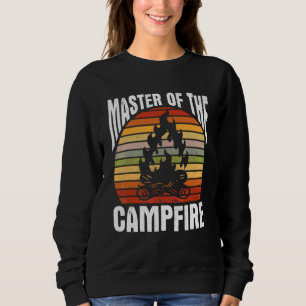 Sudadera Maestro De La Fogata Campista Fan Campistas Fuego