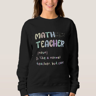 SUDADERA MAESTRO DE MATEMÁTICAS, COMO UN MAESTRO NORMAL PER
