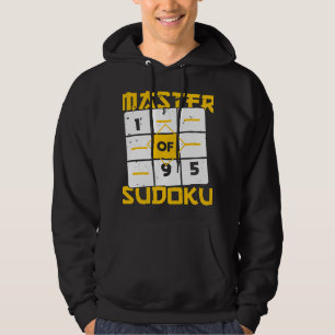 Sudadera Maestro De Sudoku Sudoku Campeón De Matemáticas Ch