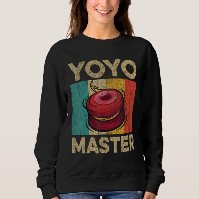 Sudadera Maestro de Yoyo Yoyo Antiguo (Anverso)