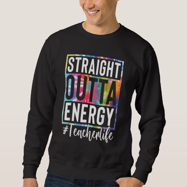 Sudadera Maestro Directamente de la Energía Vida de Maestro (Anverso)