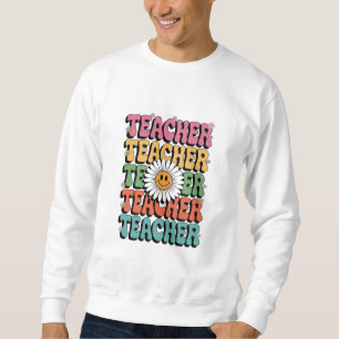 Sudadera Maestro Groovy Flor de Margarita Adorable Diseño R