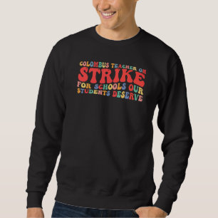 Sudadera Maestros de Colón de Ohio en huelga 1
