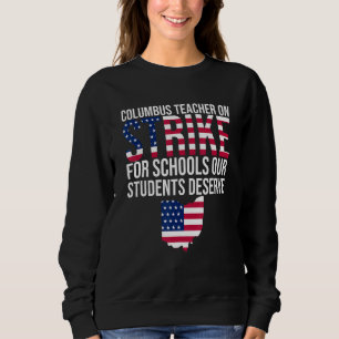 Sudadera Maestros de la escuela Groovy Columbus Ohio atacan