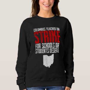 Sudadera Maestros de la escuela Groovy Columbus Ohio atacan