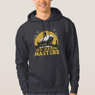Sudadera Maestros de la Vieja Escuela Gráfico Toro Retro
