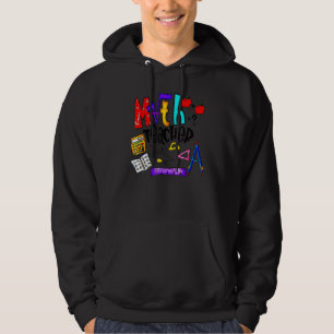 Sudadera Maestros de matemáticas y educación de nuevo en la