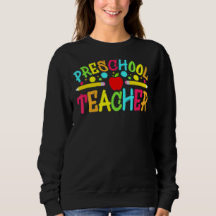 Sudadera Maestros de preescolar vuelven a la escuela
