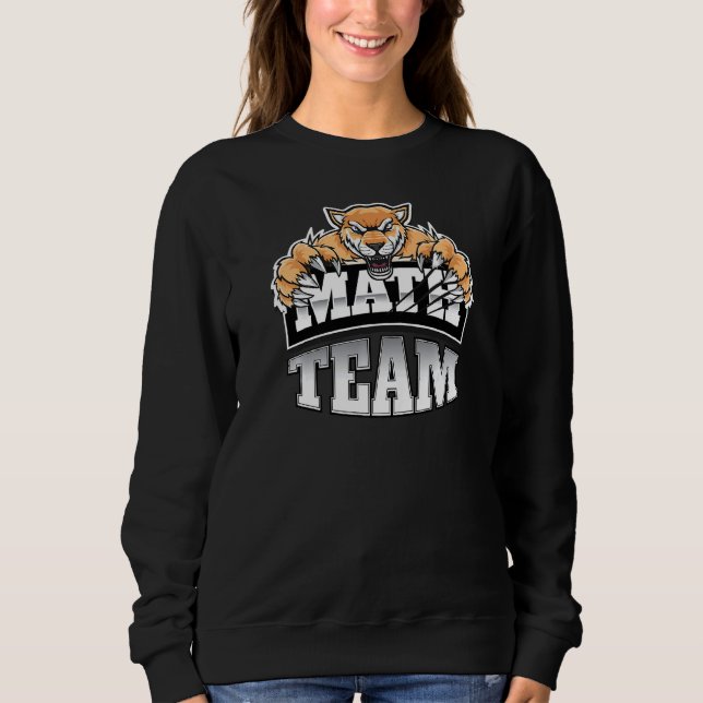 Sudadera Maestros del equipo de matemáticas estudiantes Jag (Anverso)