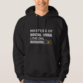 Sudadera Maestros del Trabajo Social Médico Graduado de MSW