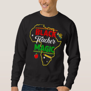 Sudadera Maestros negros profesores de magia hombres histor