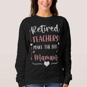 Sudadera Maestros Retirados Hacen De Los Mejores Mamaws Cut