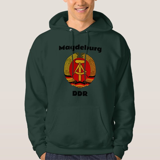 Sudadera Magdeburg, DDR, Magdeburg, Alemania (Ossi) (Anverso)